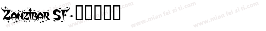 Zanzibar SF字体转换